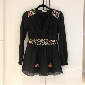 Tory Burch Embroidered Tunic